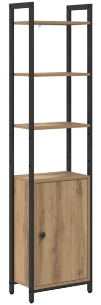 vidaXL Bücherregal Artisan-Eiche 40 x 24 x 161 cm Holzwerkstoff 883855