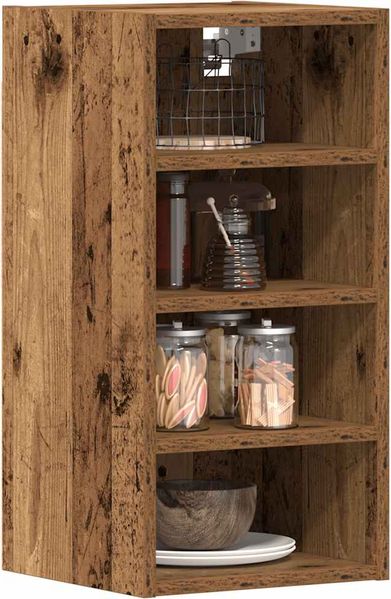 vidaXL Hängeschrank Riga Altholz-Optik 30x29,5x60 cm Holzwerkstoff 854173