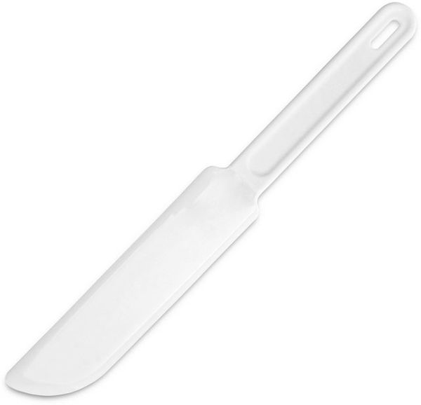 Staedter Kunststoff Teigschaber / Kuchenlöser 27 cm weiß Bild 2