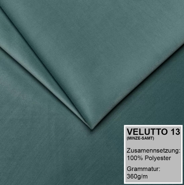 A&J MöbelLand 'Sonic' Polsterbett, Polyester, Minze, 120 x 200, mit Lattenrost, mit Bettkasten Bild 4