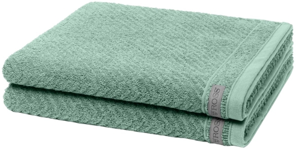 Ross Smart 2 tlg. Frottier-Set - 2 X Duschtuch (70 X 140cm) - 520 g/m2 - Schilf