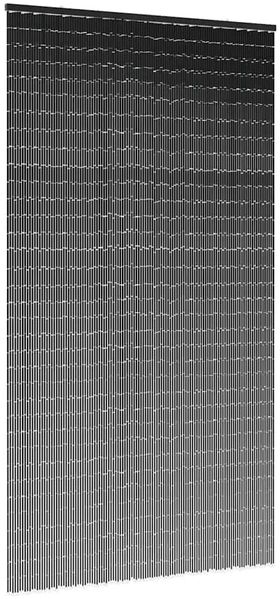 vidaXL Insekten-Türvorhang Dunkelgrau 120x220 cm Bambus 4017451