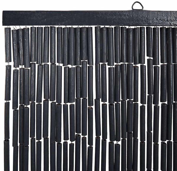 vidaXL Insekten-Türvorhang Dunkelgrau 120x220 cm Bambus 4017451 Bild 4