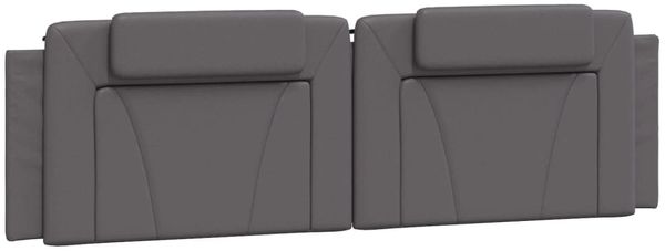 vidaXL Bettgestell "Viana" ohne Matratze Grau 180x200 cm Kunstleder 3208113 Bild 8