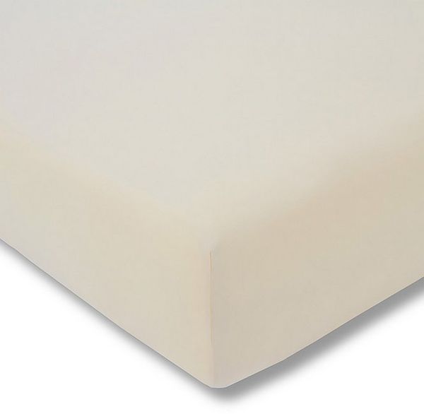 Estella Zwirnjersey Spannbetttuch für Boxspring Topper 100x200x7 cm leinen (205)