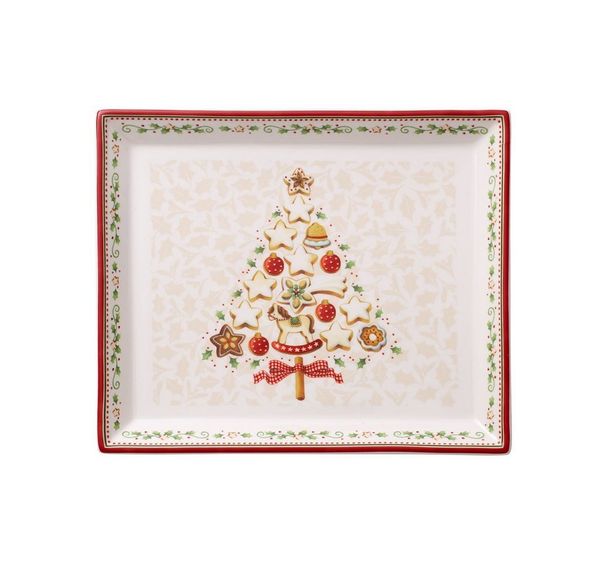 Villeroy & Boch Winter Bakery Delight Gebäckplatte 27,5 x 23 cm