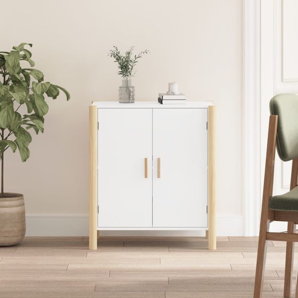 vidaXL Sideboard Weiß 62 x 38 x 70 cm Holzwerkstoff [345669]
