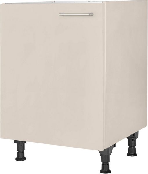 nobilia® Spülenschrank "Laser", Ausrichtung wählbar, vormontiert, in den Breiten 45 und 60 cm, mit höhenverstellbaren Sockelfüßen
