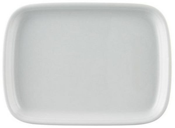 Thomas Trend Platte, Servierplatte, Beilagenplatte, Porzellan, Weiß, Spülmaschinenfest, 28 cm, 12728