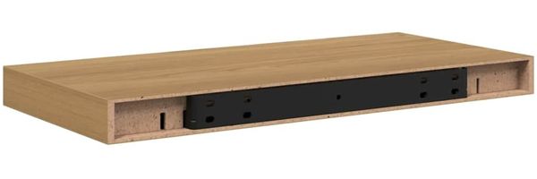 vidaXL Wandregal Wandmontiert 2 pcs Braun 50 x 23 x 4 cm Holzwerkstoff 42019945 Bild 9
