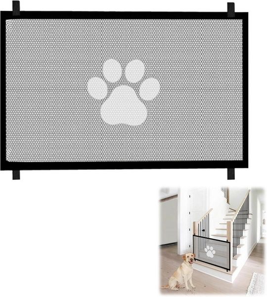 Agger Türschutzgitter Hund, Absperrgitter Hund, Tragbare Treppengitter für Hund