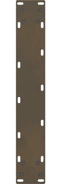 vidaXL Bartischbeine Naturstahl 2 Stk. 40x(100-101) cm Stahl 4013339 Bild 6