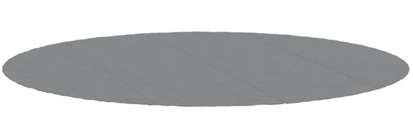 vidaXL Pool-Bodentuch, Hellgrau, 150 gr/m² Polyester, Ø 500 cm Bild 3