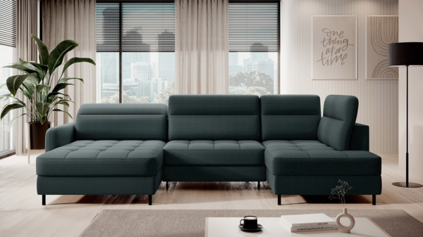 ELTAP 'Berrto' Ecksofa,, Grün, 300x130, Rechts Bild 3