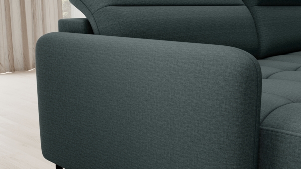 ELTAP 'Berrto' Ecksofa,, Grün, 300x130, Rechts Bild 8