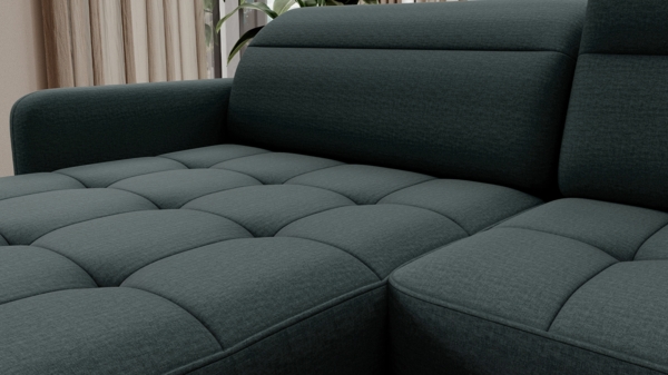 ELTAP 'Berrto' Ecksofa,, Grün, 300x130, Rechts Bild 7