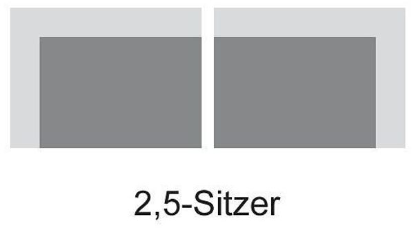 COTTA Polstergarnitur Leandra, Set bestehend aus: 2-Sitzer & 2,5-Sitzer Bild 3
