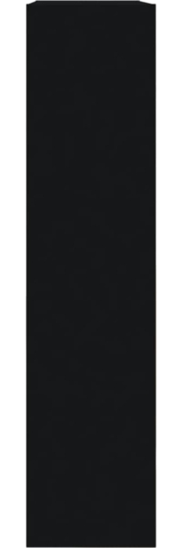 vidaXL Schuhschrank Schwarz 80x21x87,5 cm Holzwerkstoff 839918 Bild 5