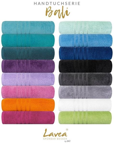 Lavea Saunatuch Bali Saunahandtuch 80x200 cm Saunahandtuch XXL 80x220 cm, Weiches Bio-Baumwollfrottee (1-St), pflegeleicht, GOTS-zertifiziert, extra saugstark mit 500g/m²