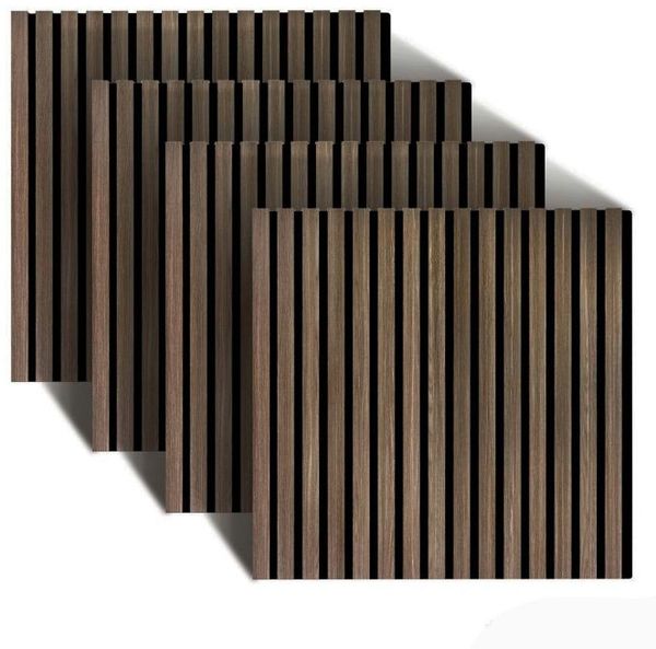 Relaxdays Akustikpaneele 4er Set 60 x 60 cm