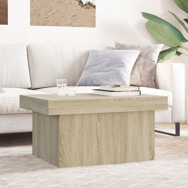 vidaXL Couchtisch Sonoma-Eiche 100x55x40 cm Holzwerkstoff 840872