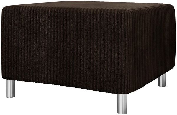 MIRJAN24 Polsterhocker Dover Cord, 65 x 56 x 42 cm