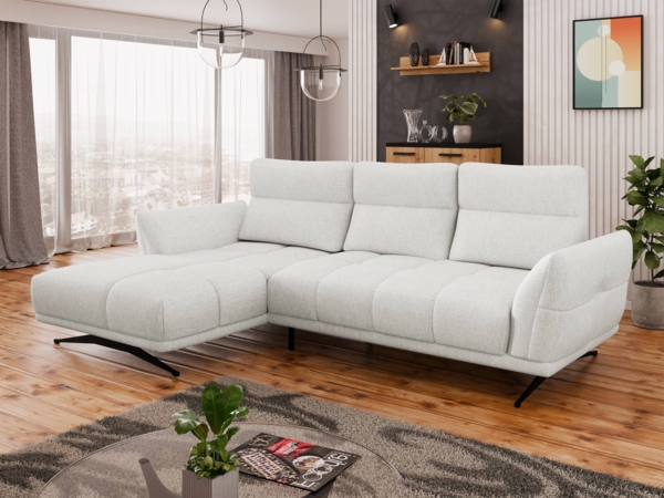 Ecksofa Govello (Farbe: Sorella 03, Seite: Links LC-2R)