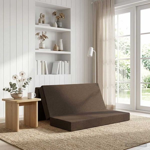 vidaXL Klappsofa Bett 180 x 67 x 45 cm Taupe 900248