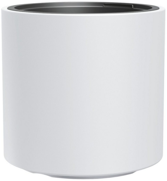 Prosperplast Blumentopf Heos frostsicherer Blumentopf mit Einsatz (1 St), UV- und kältebeständig, zylindrische Form