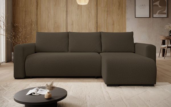 storez24 Ecksofa Tally, mit Bettkasten und Schlaffunktion, L-Form, bequem