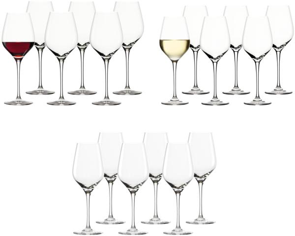 Stölzle Lausitz EXQUISIT ROYAL Wein Tasting Set 18-tlg.