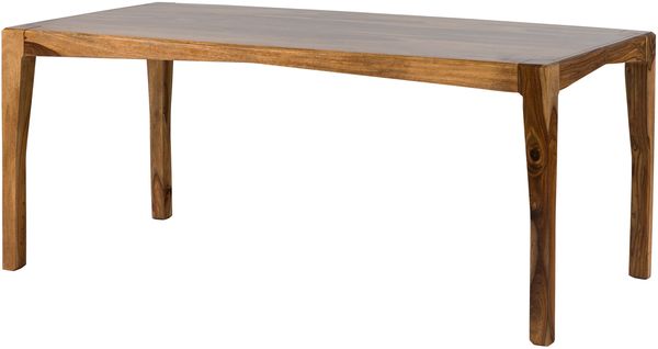 Esstisch Sheesham 200x100x77 braun lackiert ANCONA #0104