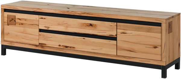 TV-Board Kernbuche 190x40x56 natur geölt VILLANDERS #153