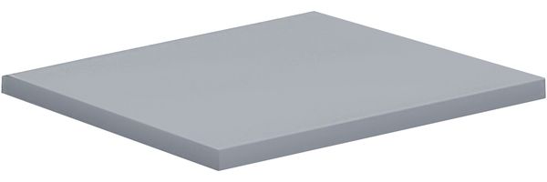 VCM Schreibtisch Tischplatte Lona 914574 Grau H. 2 x B. 50 x T. 50 cm