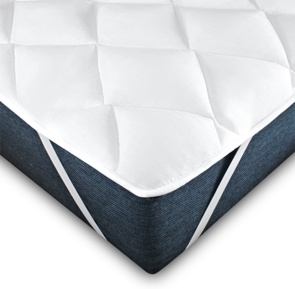 Topper mit flauschiger Hohlfaserfüllung - Matratzenauflage und Matratzenschoner - Für mehr Komfort und Matratzenschutz - Waschbar - Topper 90x200