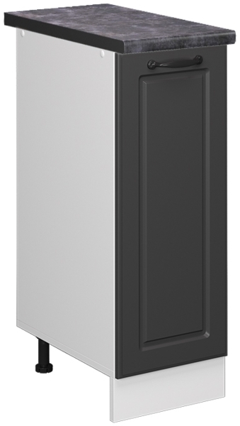 Apothekerschrank R-Line Anthrazit Landhaus 30 cm , AP Anthrazit Vicco