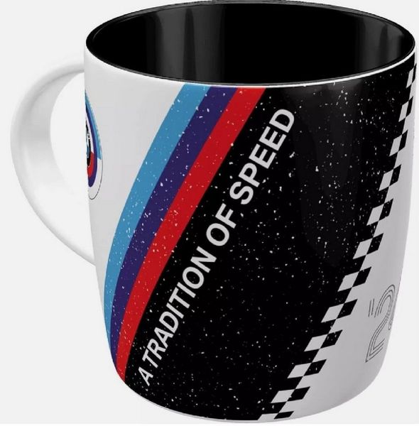 BMW Tasse BMW Becher Kaffeetasse Motorsport M Performance Tasse Einkaufschip, 1-tlg.