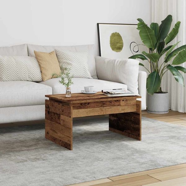 vidaXL Couchtisch Altholz-Optik 68x50x38 cm Holzwerkstoff 856628