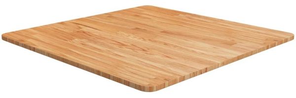 vidaXL Tischplatte Quadratisch Hellbraun 70x70x1,5cm Behandelte Eiche 343003