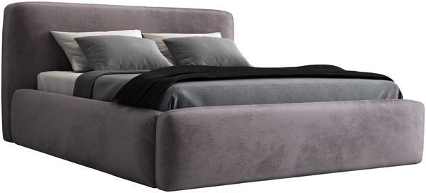Polsterbett LUMO 120x200 ohne Matratze mit Bettkasten und Lattenrost. Farbe: Grau 16 Bild 4
