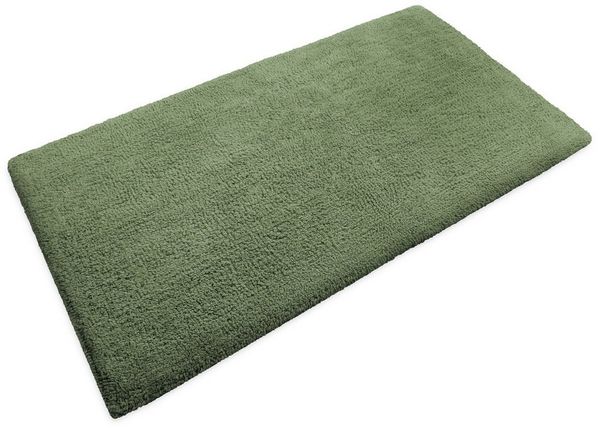 OTTO home Badematte Selenne, Höhe 20 mm, rutschhemmend beschichtet, fußbodenheizungsgeeignet, Baumwolle, rechteckig, Badteppich, getuftet, modern, Uni, antirutsch, flauschig, Baumwolle