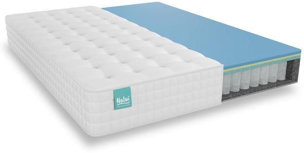 ZZ DON DESCANSO NALUI Viskoelastische Matratze mit Taschenfederkern, 140x200 cm, mit ViscoGel, Stretch-Kaschmir und 3D-Stoff, Höhe: ± 26 cm, weiche Härte, ideal für Gelenkbetten