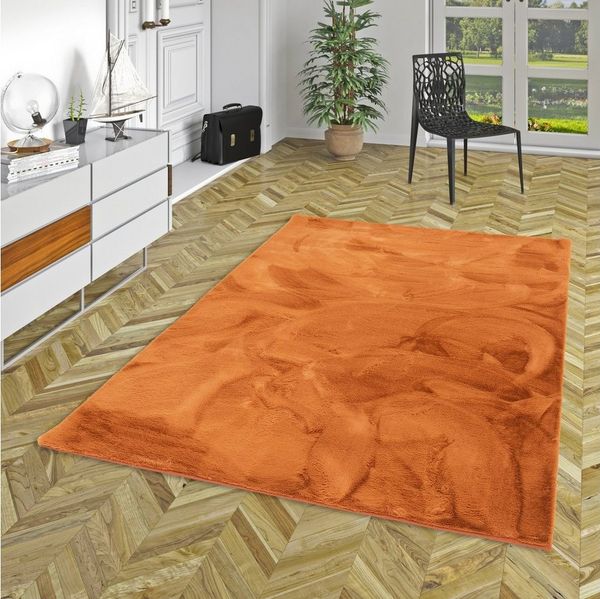 Pergamon Fellteppich Fellteppich Luxus Super Soft Plush, Rechteckig, Höhe: 25 mm