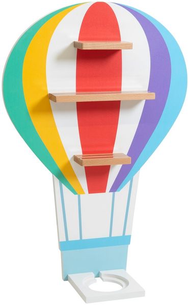 kamelshopping Wandregal Regal für Kinder Audiobox und Hör-Figuren, aus Holz, Wandregal für Musikbox, inkl. Montagematerial