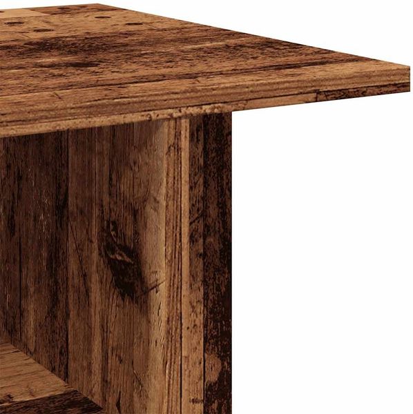 vidaXL TV-Regal mit Rollen Altholz-Optik 80x40x45 cm Holzwerkstoff 855790 Bild 7