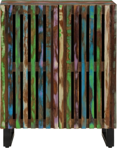 vidaXL Sideboard 60x34x75 cm Massivholz Akazie 377450