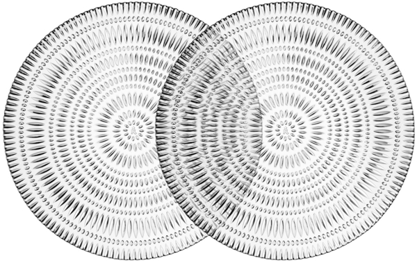 NACHTMANN 106161 ETHNO Teller 32 cm 2er Set Bild 1