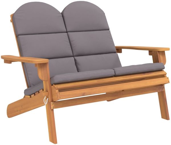 vidaXL 3-tlg. Garten-Lounge-Set Adirondack Massivholz Akazie 3152135 Bild 5