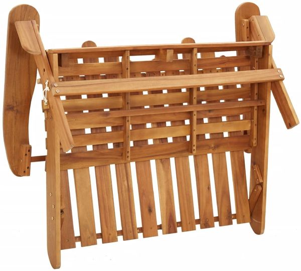 vidaXL 3-tlg. Garten-Lounge-Set Adirondack Massivholz Akazie 3152135 Bild 6