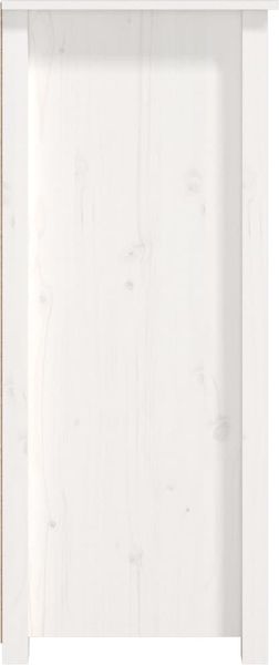 vidaXL Sideboard Weiß 83 x 41,5 x 100 cm Massivholz Kiefer [821508] Bild 7